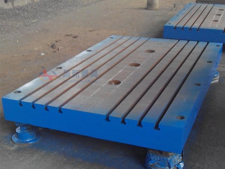 鏜床平臺的安裝方法